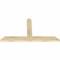 Ekena Millwork Portland Rough Sawn Timber Gable Bracket, Douglas Fir, 48"W x 26"H x 2"D x 4"F, 13/12 Pitch GBW048X26X0204POR00RDF - alternate 3